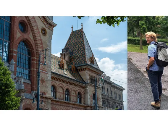 Chris in Budapest