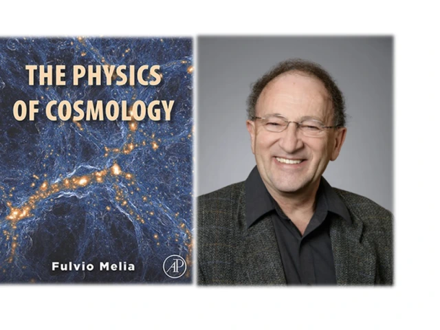 Fulvio Melia Headshot and Book Cover