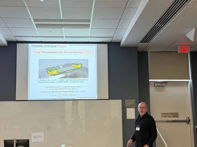 Charles Stafford Talk Quantum workshop