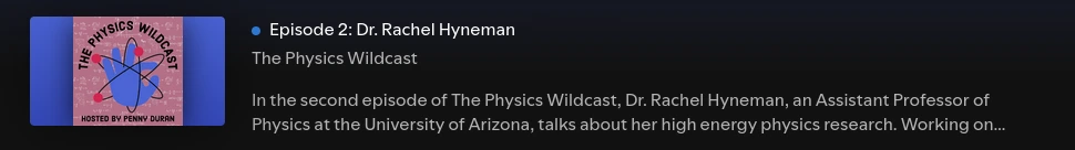 Physics Wildcast Ep. 2