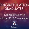 College of Science Winter 2025 Convocation