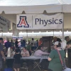 UA physics Booth Book fest